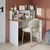 Hanah Home 2636 radni sto 100 × 105,8 × 55 cm, atlantski bor / bela