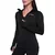 Women‘s Pulse 1/2 Zip Running Sweatshirt Black - GymBeam