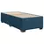 Vidaxl Box spring postelja z vzmetnico temno moder 90x190 cm žamet
