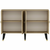 HANAH HOME Komoda Ahart Sapphire Oak Gold