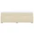 Vidaxl Box spring postelja z vzmetnico krem 90x190 cm blago
