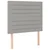 Vidaxl Box spring postelja z vzmetnico svetlo siva 90x190 cm blago