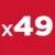 Topex Komplet 1/4 nasadnih ključev, 49 kosov.