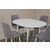 HANAH HOME Trpezarijski sto i stolice Vina 0701 White Grey