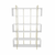 HANAH HOME Polica za knjige Bruti White Gold