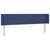 LED uzglavlje plavo 163x16x78/88 cm od tkanine