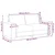 Vidaxl Dvosed temno zelen 180x78x84 cm blago