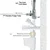 shumee Aqualogis T-ventil 1/2 x 1/4