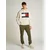 Tommy Jeans Majica bež/mornarska/rdeča/bela