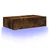 TV ormarić s LED svjetlima boja dimljenog hrasta 60x35x15,5 cm