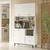 Hanah Home Komoda RE7-W, 120x205x35.5 cm, Prljavo bela