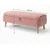 Hanah Home Rena tapacirana klupa s prostorom za odlaganje 90 × 45 × 35 cm, roze