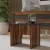 Hanah Home Klub sto Vo2-Ba, 60x46.3x50 cm, Braon