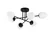 Conceptum Hypnose Luster Camflo-10385, 81x81 cm, 6xE14