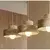 Luster na sajli KIVI 3xE27/15W/230V bež