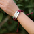 Narukvica Heart Arrow - Bordo KP33136