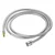 Northio Cev za prho, kovinska, 1,5 m, vrtljivi adapter 3/8 na 1/2