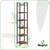 shumee Temno rjava ozka knjižna omara Loft VR37 40x30x187,5 Begryf