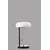 Opviq Stona lampa Smith, Belo-crna