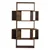 Hanah Home Polica za knjige Box, 84x160x30 cm, Orah