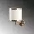 Opviq Zidna lampa E27 Socket, Bronzana