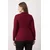Trendyol Curve Ženska bluza Tbbaw26Af00005, Bordo