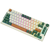 Royal Kludge RKH81 RGB wireless mechanical keyboard, Sky cyan switch (green)