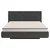 Tapacirani Krevet Pedro 160/200 cm , crna