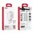 Kućni Punjač SU-P102 20W Super Fast USB A QC3.0+Type C Lightning kablom, Beli