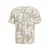JACK & JONES Majica Jeff AOP, bež, črna