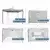 Greenline pop-up paviljon s kompletom 4 sten - 4x4m - bel