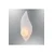 Opviq zidna lampa Pearl 2724-02-01, 1 × G9, bela
