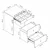 Hanah Home toaletni sto Luna 91, 60 cm, beli