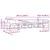 Set vanjskih sofa s jastukom 6 pcs Prirodna i Svjetlosiva