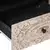 TV ormar s ladicama Bijelo 105 x 33,5 x 46 cm Čvrsto drvo manga