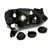 OEM Kristalni farovi Angel Eyes Opel corsa C (01-06), Crni