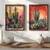 Wallity Dekorativna slika HUM114, 50x70x3,5cm, 2 dela