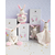 Doudou Roze zec sa mazilicom 10cm ( DC3513 )