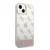 Maska Guess PC/ TPU Peony Glitter Script Logo za iPhone 14 Plus, Roze