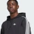 ADIDAS ORIGINALS Jopa na zadrgo Adicolor Spacer črna/bela