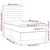 Vidaxl Box spring postelja z vzmetnico temno siva 90x200 cm blago