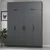 Hanah home Ormar Kale 180x255x52cm Antracit