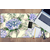 Decormat Podloga za pisalno mizo Hydrangea 90x45 cm