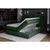 BOXSPRING KREVET CARMELO 140/200 cm , tamnozelena