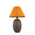 Opviq Stona lampa BK022, O30,15 cm, IP20, Sivo-narandžasta