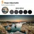 K&F Concept 82mm Nano-X Variable/Fader ND Filter, ND32-ND521, W/O Black