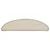 Prostirke za stepenice 15 kom 56x17x3 cm srebrne poluokrugle