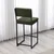 HANAH HOME Barska stolica Retro Green