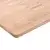 Četvrtasta stolna ploča 50x50x1,5 cm netretirana hrastovina