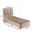 Hanah home Krevet Polo 100x38x200cm Crni